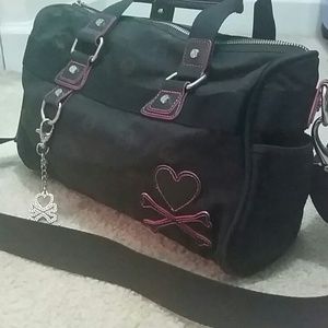 Tokidoki black satchel bag