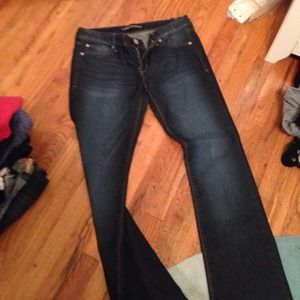 Express boot cut jeans