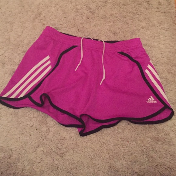 Magenta Adidas Shorts