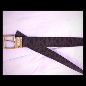 Michael Kors Logo Belt