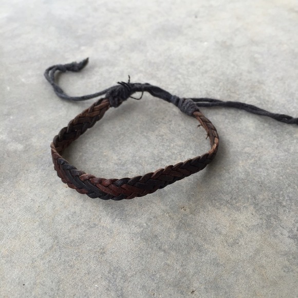 Free with Purchase- Braided Leather Bracelet