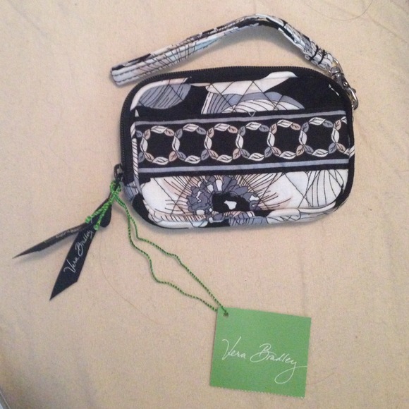 Vera Bradley zipper wallet/tech case