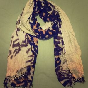 Leopard print Scarf