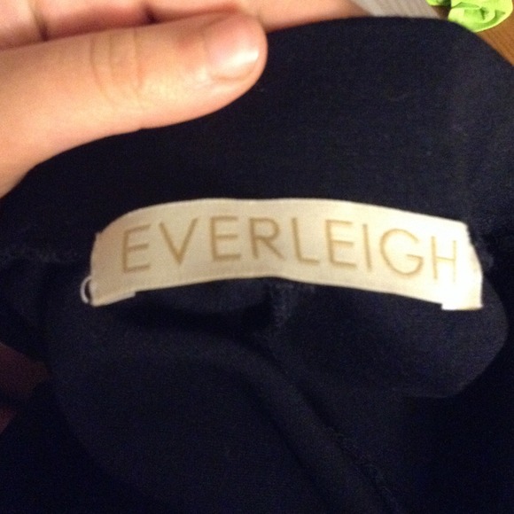 Everlane Nordstrom/black and white striped skirt - Picture 4 of 4