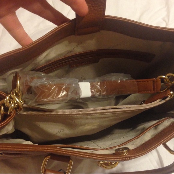 • c k • leather tote - Picture 4 of 4