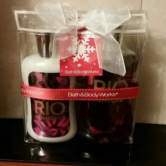 Bath & Body Works~RIO RUMBERRY 2 PIECE SET