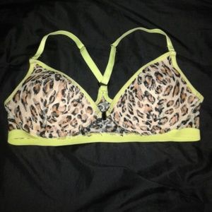 Leopard Print Bra 38C