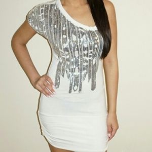 Party dress white
