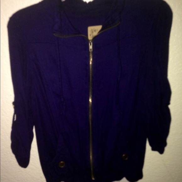Navy blue jacket