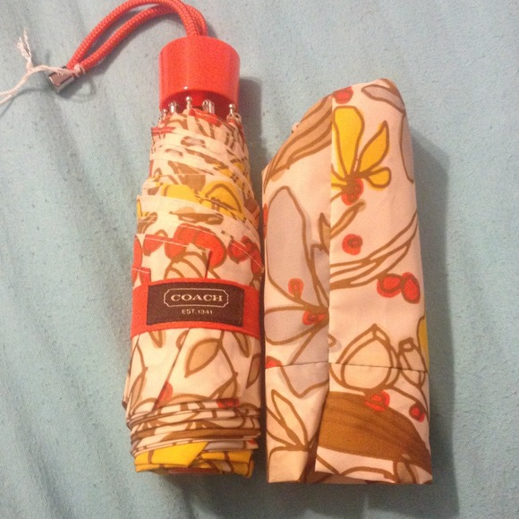 Floral Coach umbrella