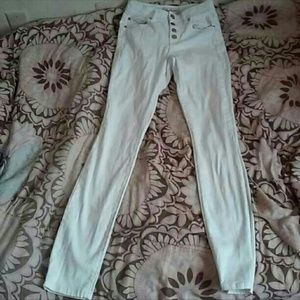 White HighWaist Jeans