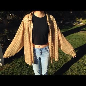 Vintage Button Up Top