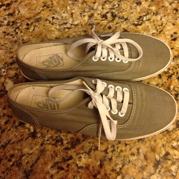 Grey Authentic Lo Pro Vans