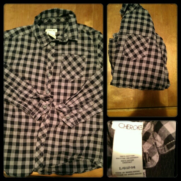 Cherokee boys shirt