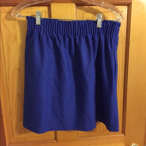 J. Crew blue skirt