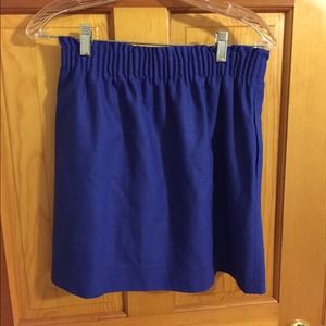 J. Crew blue skirt