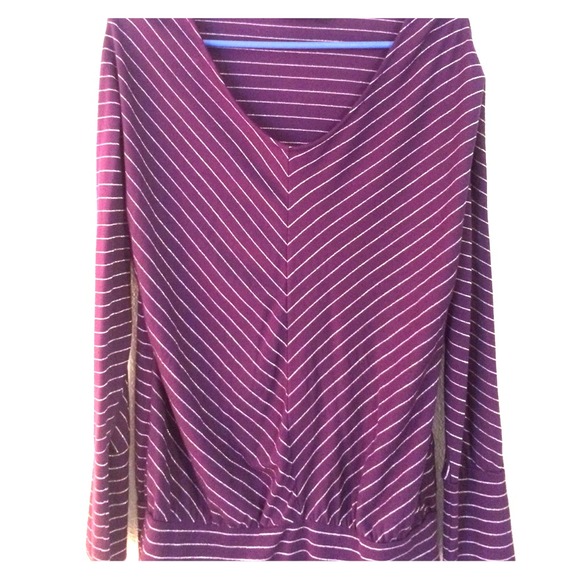 Long sleeves a.n.a plum top - Picture 1 of 3