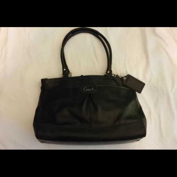 Coach Park Leather Carryall F19728 - Picture 1 of 4