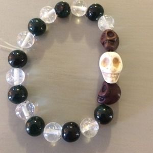Sugar skull bracelet