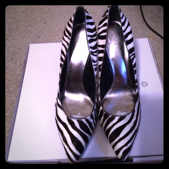 Very sexy Zebra print heels
