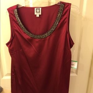 Anne Klein Suit Separate Top large