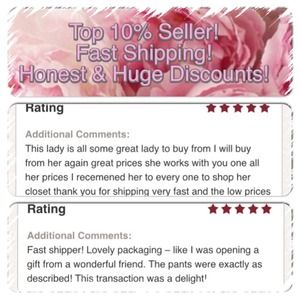 🎉🎊🎉🎊My Closets Feedback!🎉🎊🎉🎊