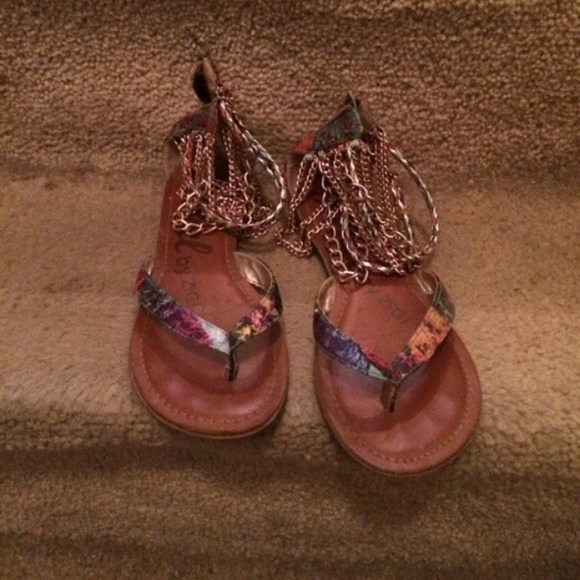 Colorful Gladiator Sandals