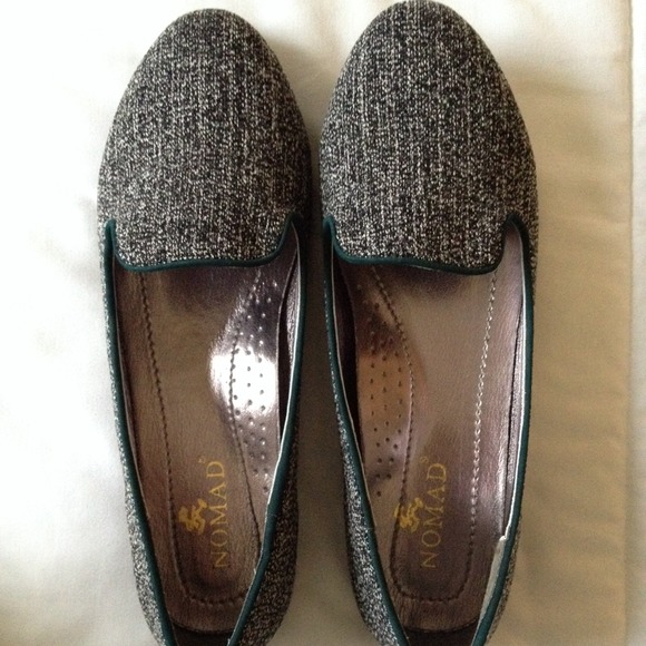 Nomad "Raven" Tweed Flats/Loafer (Unworn)