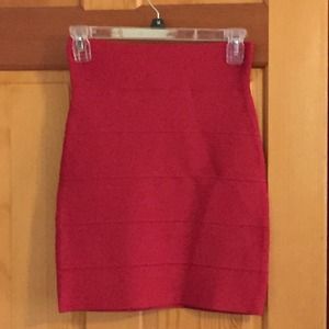 BCBG high waisted bandage skirt