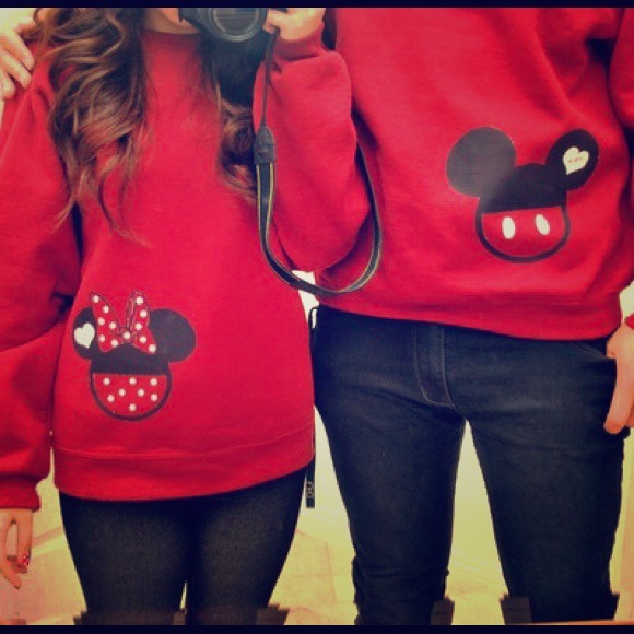 Minnie and Mickey sweater bundle - Picture 1 of 1
