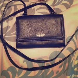 Coach-Small Crossbody Black