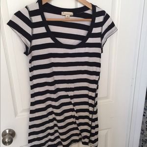Black and white striped shirt