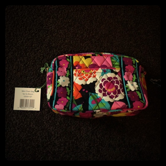 Vera Bradley Mini Chain Bag in Va Va Bloom