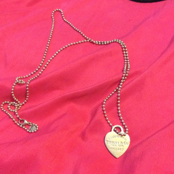 Tiffany & Co pendant and chain