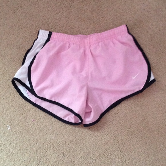 pink nike shorts