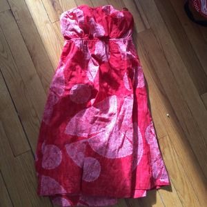 Free People strapless dress