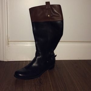 Tommy Hilfiger Wide Calf Riding Boots