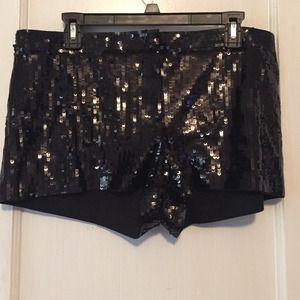 Sequin shorts