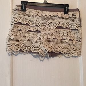 Crotchet shorts