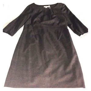 🌟NWT🌟Boden charcoal wool sheath dress 12