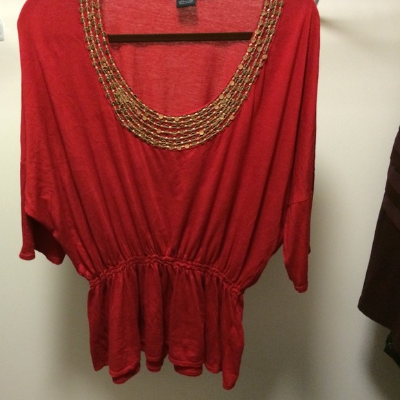 Very Blousy Red shirt