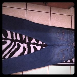 New York and company lower waisted jeans long