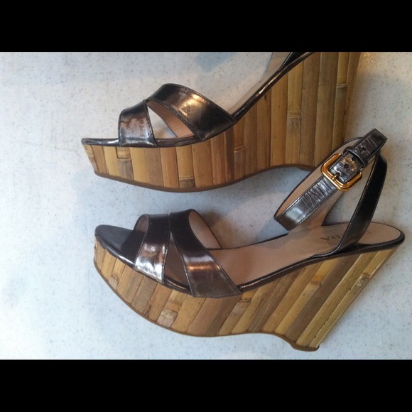 Decided to Keep!! Prada Bamboo Wedges - Picture 4 of 4