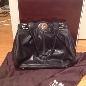 Black Coach handbag