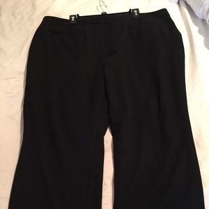 Black trouser pants
