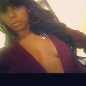 Deep plunge blouse with spikes