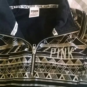 Victoria's Secret Pink thermal hoodie pullover