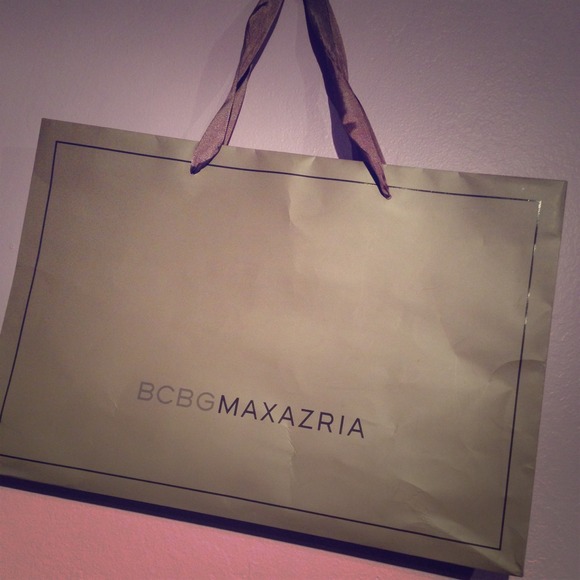 BCBG Paper Bag