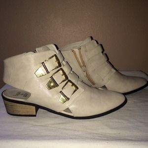 Cut out booties