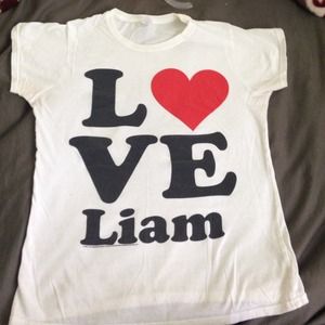 'I Love Liam' One Direction Shirt